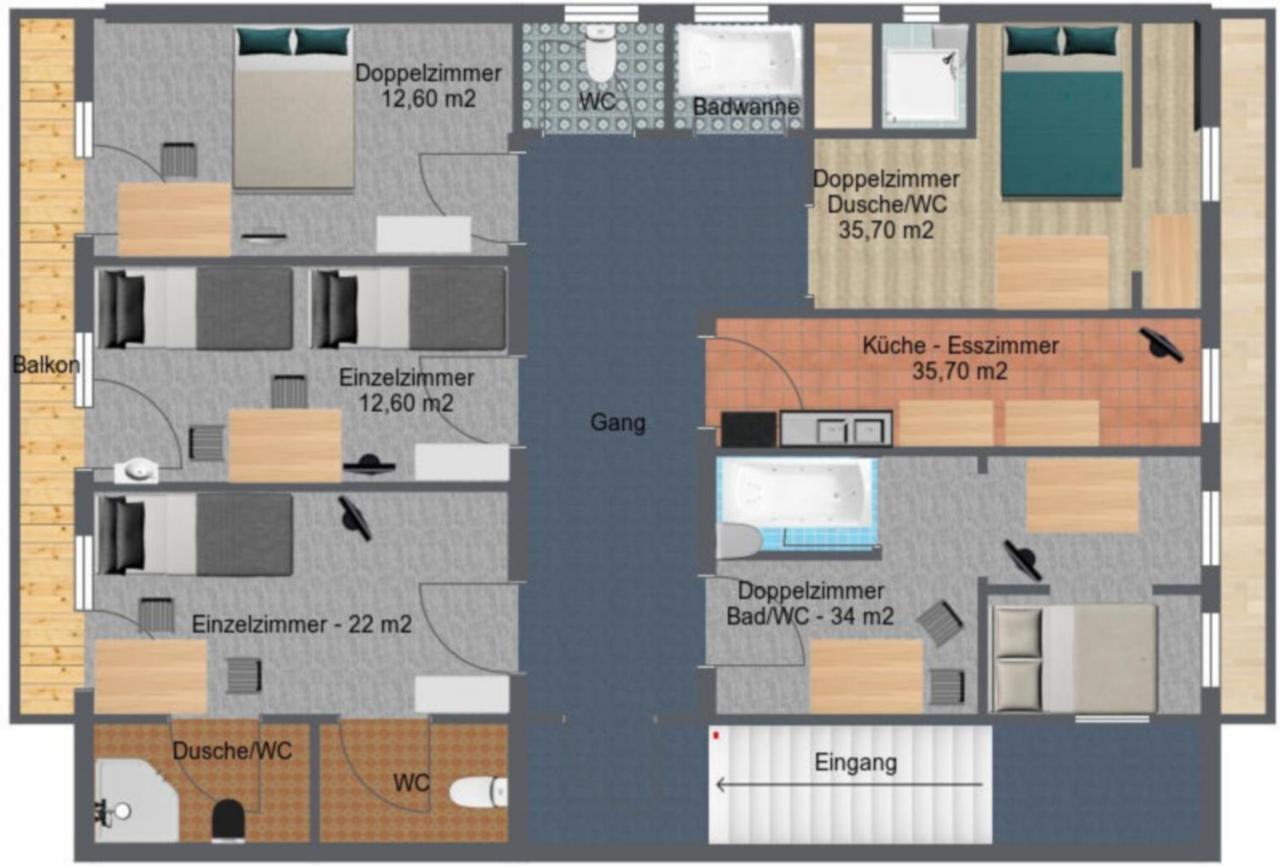 סן אנטון Appartement Rainer Siess חדר תמונה